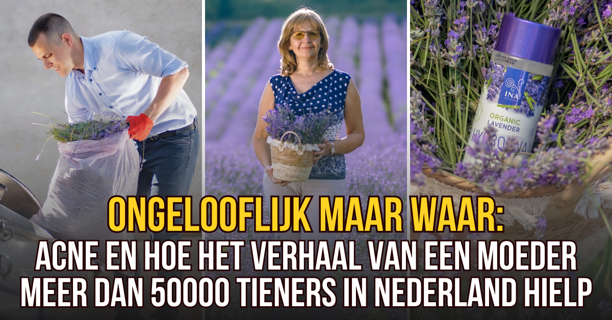 ACNE en hoe het verhaal van één moeder meer dan  50.000+ tieners in Nederland hielp!