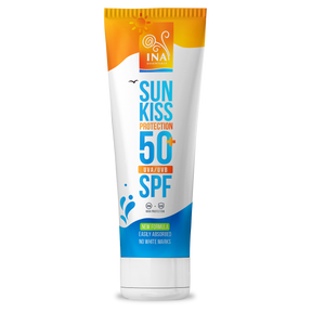 Natuurlijke Zonnebrandcrème voor Gezicht en Lichaam SPF 50+ met Biologische Zilverspar