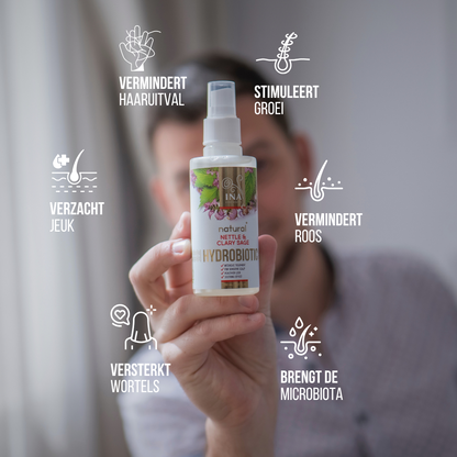 Hydrobiotique - Ortie &amp; Sauge - pour CHEVEUX et CUIR CHEVELU