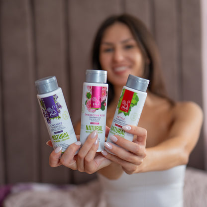 Natuurlijke Shampoo Roos voor Droog en Beschadigd haar