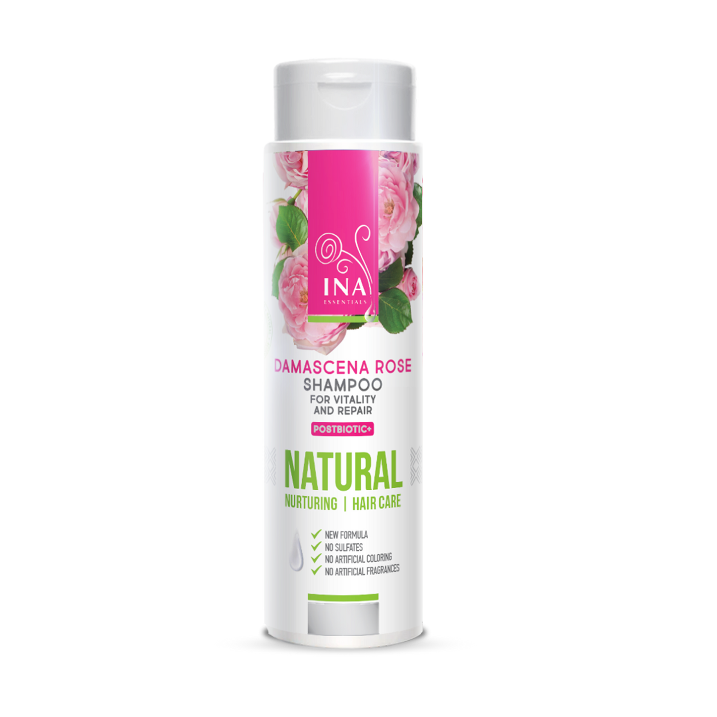 Natuurlijke Shampoo Roos voor Droog en Beschadigd haar
