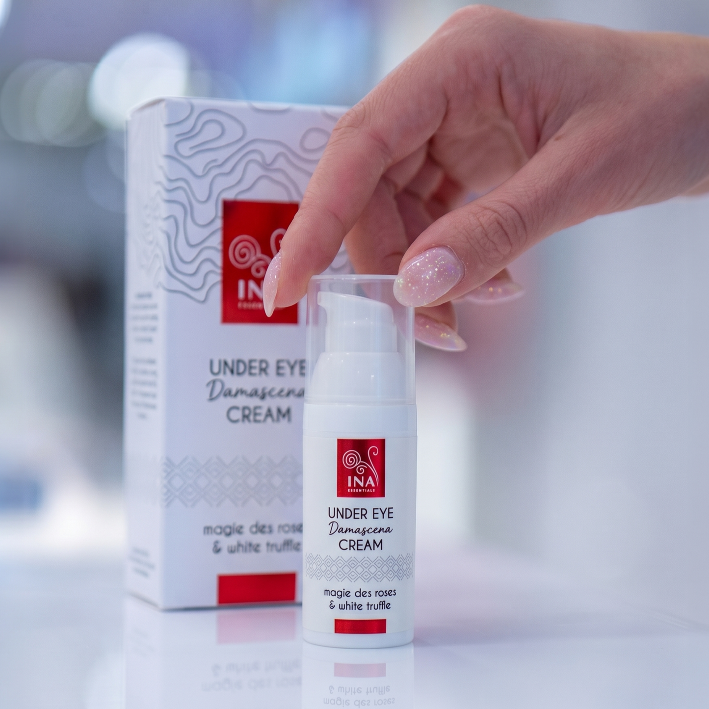 Premium Anti-Aging Oogcrème met Roos - Koop 2, Krijg 1 Gratis
