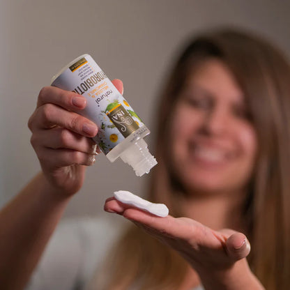 Koop 2 crèmes voor psoriasis, eczeem of een geïrriteerde huid en ontvang 2 Hydrobiotic Kamille en Citroenmelisse gratis