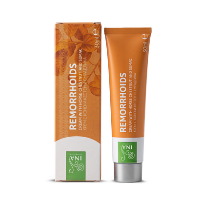 Remorrhoids - crème voor Spataderen en Aambeien - sterk verrijkt met Rookboom en Paardenkastanje