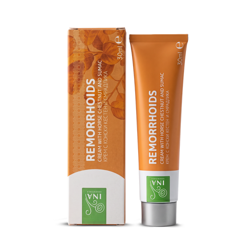 Remorrhoids - crème voor Spataderen en Aambeien - sterk verrijkt met Rookboom en Paardenkastanje