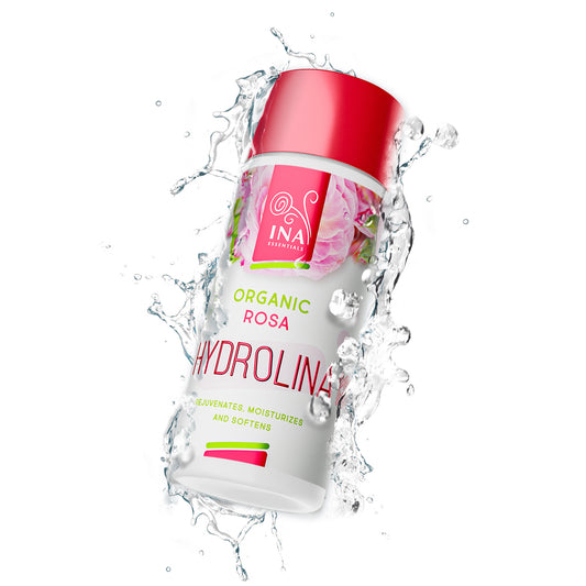 Hydrolina à l'eau de rose bio pour tous types de peaux (150ml) 