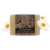 Savon aux herbes - camomille et huile de citron 