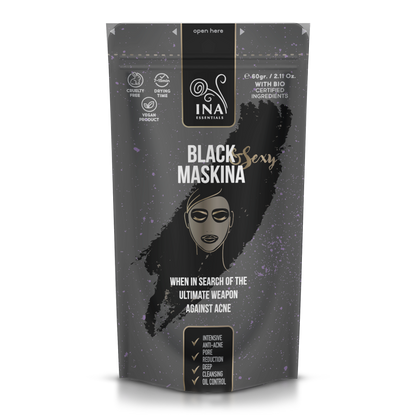 BLACK Maskina - pour peaux à problèmes (60g)